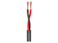 Sommer Cable Meridian Mobile SP215 2 x 1,50 mm², PVC Ø 6,80 mm, Preto Sommer Cable Meridian Mobile SP215 2 x 1,50 mm², PVC Ø 6,80 mm, Preto
